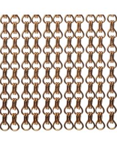 Aluminium kettinggordijn Grof