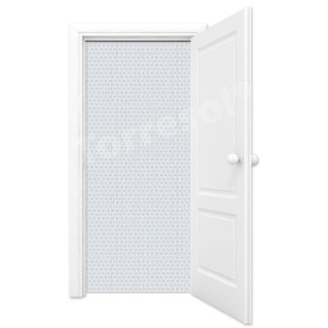 Vliegengordijn kant-en-klaar 100% transparant