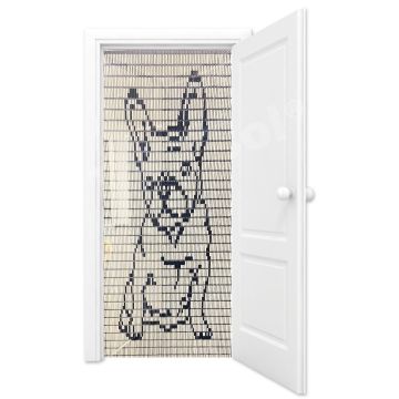 Vliegengordijn Franse bulldog (K&K)