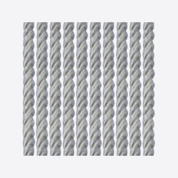 Kunststof draadgordijn Villar wit